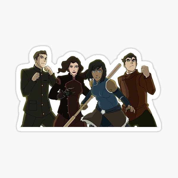 Team Avatar! Sticker