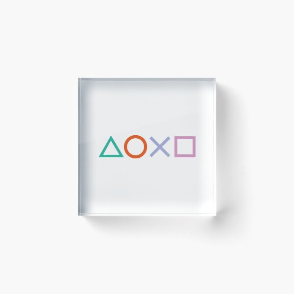 PS Buttons Acrylic Block