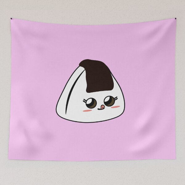 Item preview, cute onigiri anime designed and sold by Jc-Originals.
