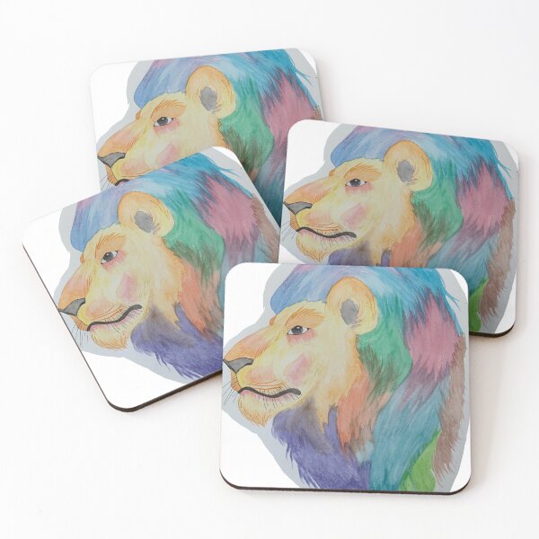 Item preview, Watercolor Lion designed and sold by Squidlicious21.