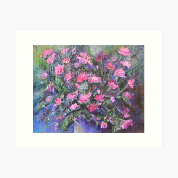 Pink Carnations Art Print