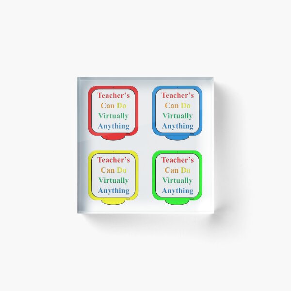 Item preview, Teachers Can Do Virtually Anything primary designed and sold by toddbrooney.