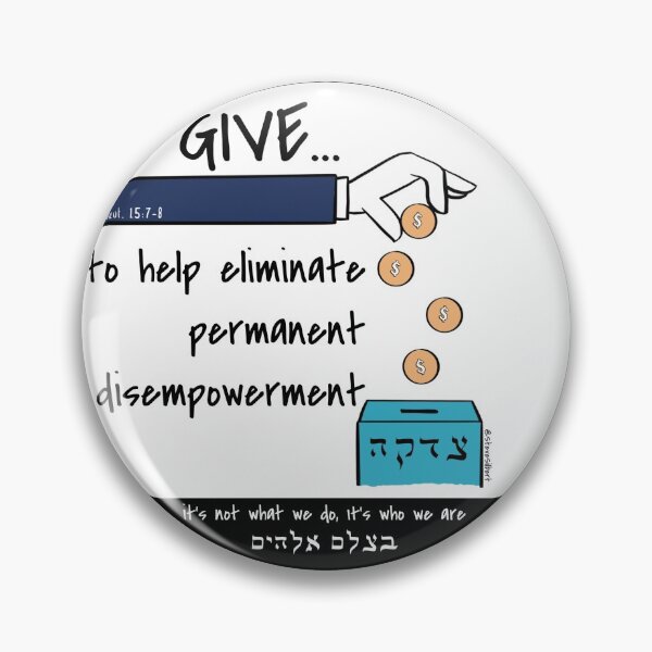Item preview, Give to eliminate permanent disempowerment designed and sold by Steve Silbert.