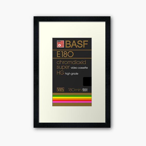 Artikel-Vorschau von BASF E180 VHS-Band, designt und verkauft von sophiapetrillo.
