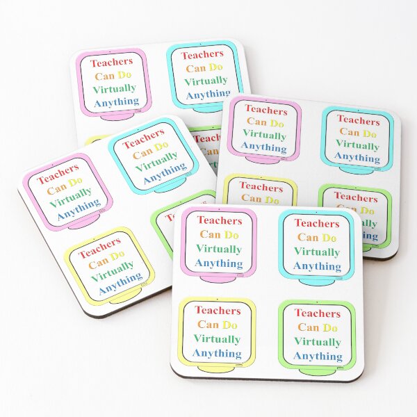 Item preview, Teachers Can Do Virtually Anything pastel designed and sold by toddbrooney.