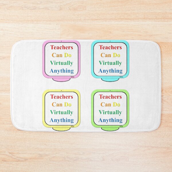 Item preview, Teachers Can Do Virtually Anything pastel designed and sold by toddbrooney.