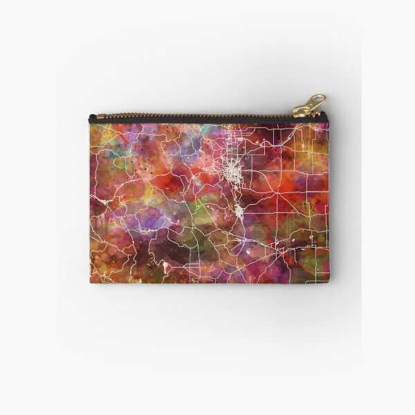Item preview, colorado map warm colors designed and sold by MapMapMaps.