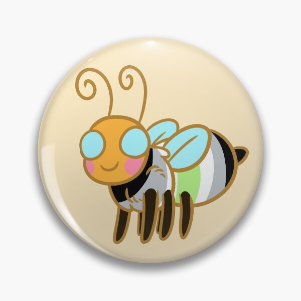 Artikelvorschau, Agender Pride Bee entworfen und verkauft von Emphoadraws.