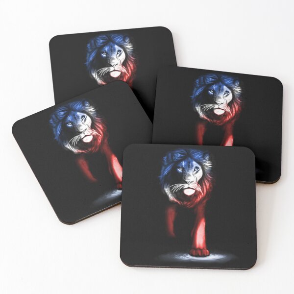 Item preview, Lion of Judah (Red White and Blue) designed and sold by IgniteWithin.