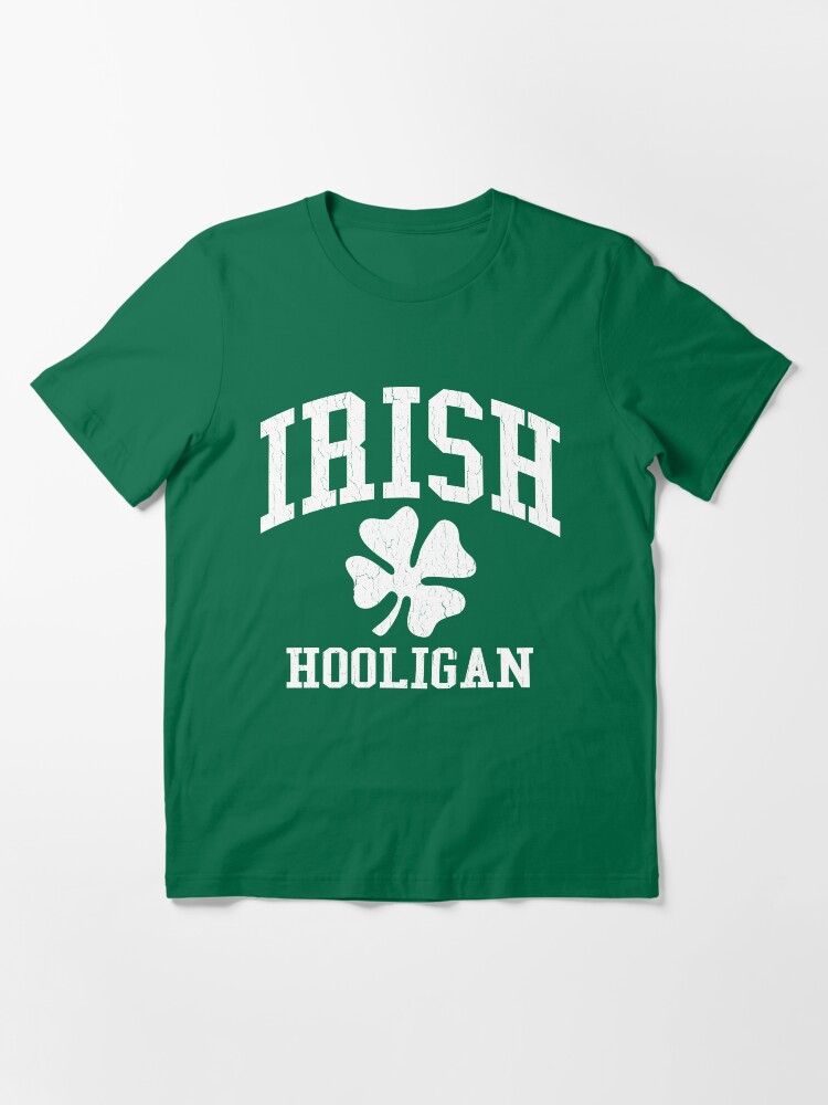 Alternate view of IRISH Hooligan (Vintage Distressed Design) Essential T-Shirt