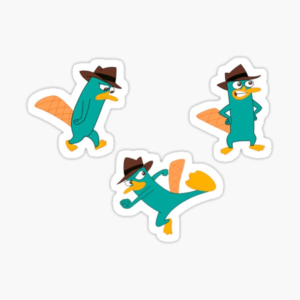 el conjunto perry Pegatina