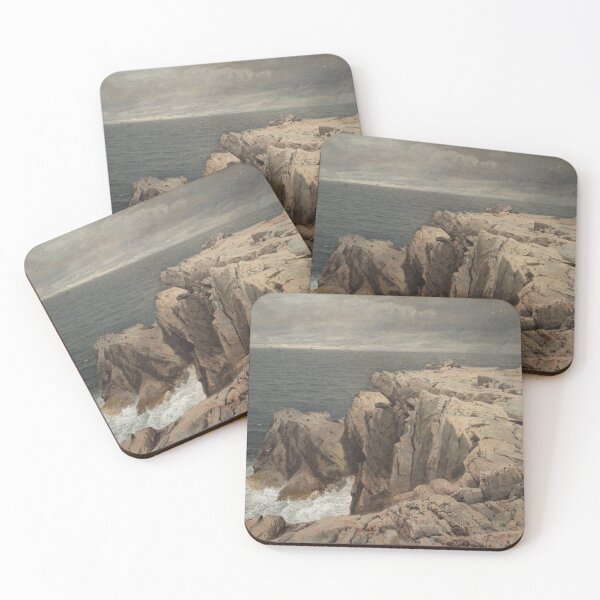 Item preview, Cormorant Cliff, Jamestown, Rhode Island  1877 designed and sold by Vintage Wall Art.