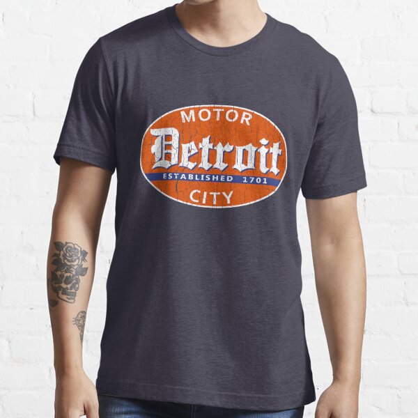 Detroit Don't Stop Believing 1957 Royal Blue T-shirt 