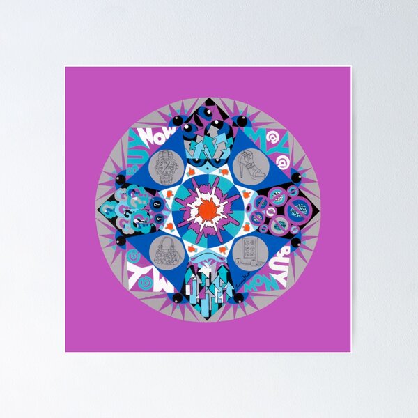 Item preview,  Mandala Pop Art designed and sold by Artwitted Store.