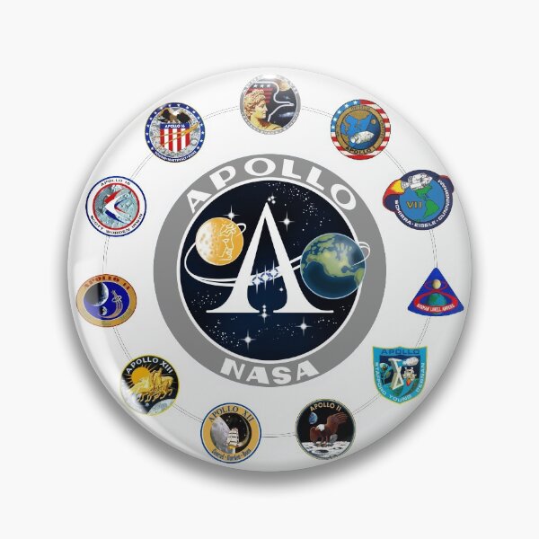 Item preview, Apollo Program, All Missions Patch Badge designed and sold by Sergey S.