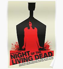 George A. Romero's Night of the Living Dead Movie Poster Poster