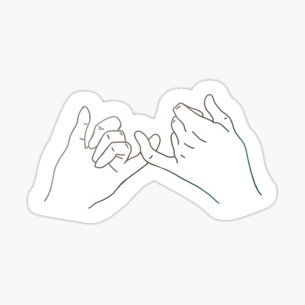 Pinky Promise Sticker