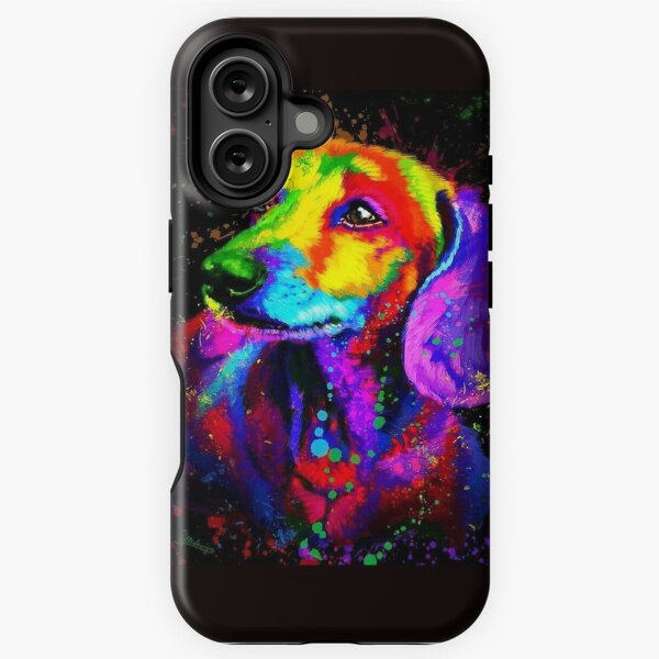 Aperçu de l'œuvre Pop Art de chien teckel créée et vendue par Coolstuff4you71.