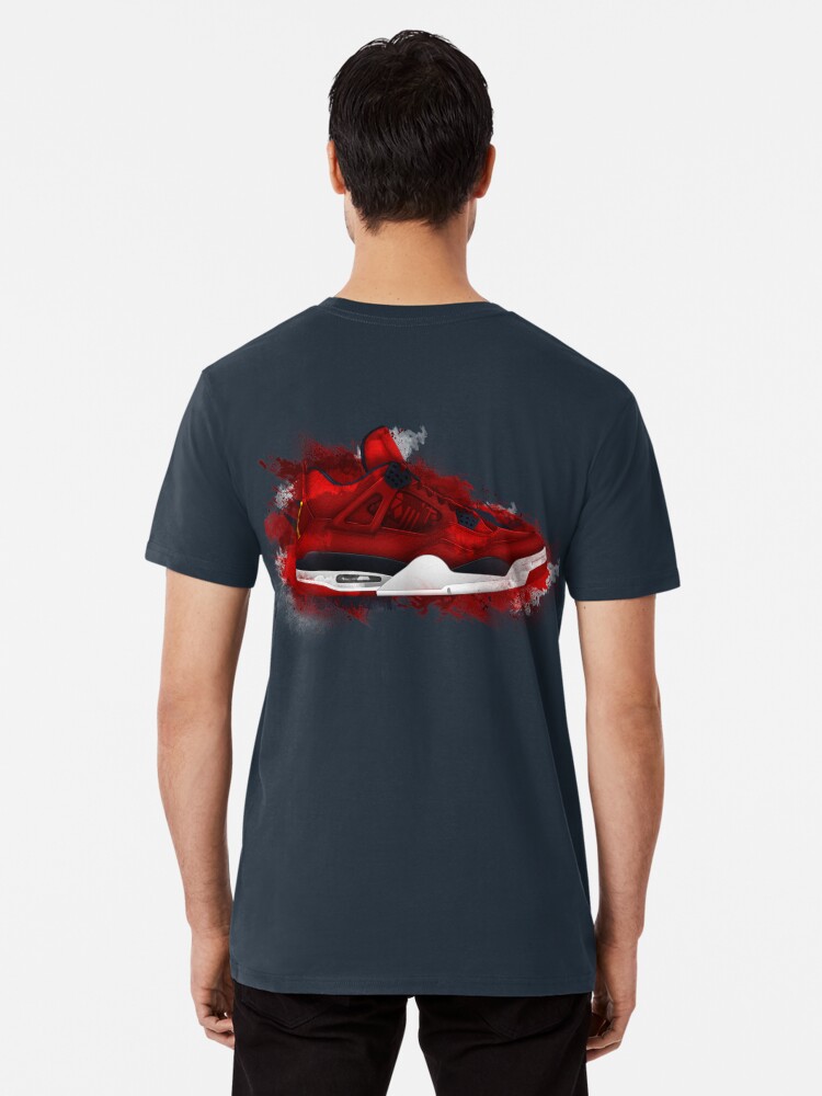 Jordan 4 FIBA Art  Premium T-Shirt for Sale by SneakerShop