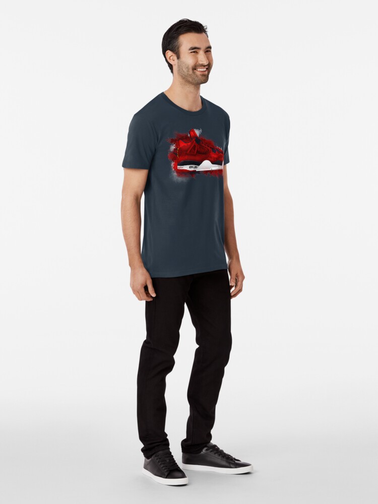 Jordan 4 FIBA Art  Premium T-Shirt for Sale by SneakerShop