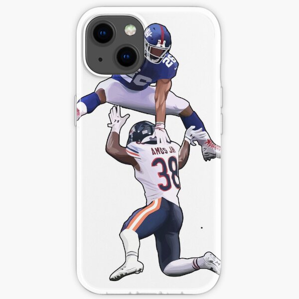 Saquon Jump Over Amos iPhone Soft Case