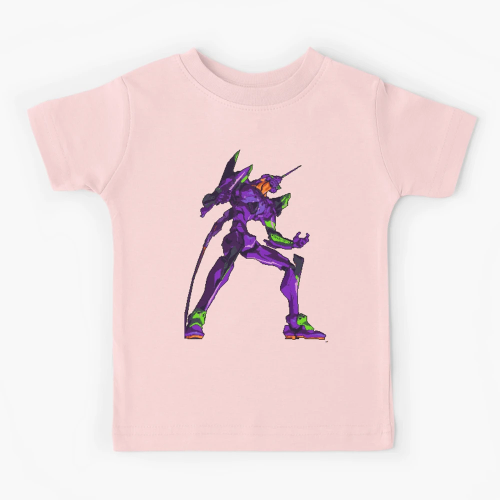 Erza Scarlet Pixel Art Kids T-Shirt by owopixels