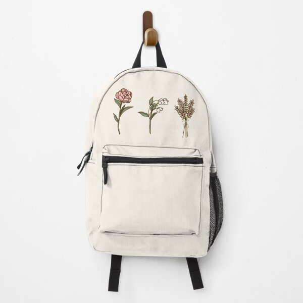 Item preview, Flower Trio (Beige Background) designed and sold by somewhereartsy.