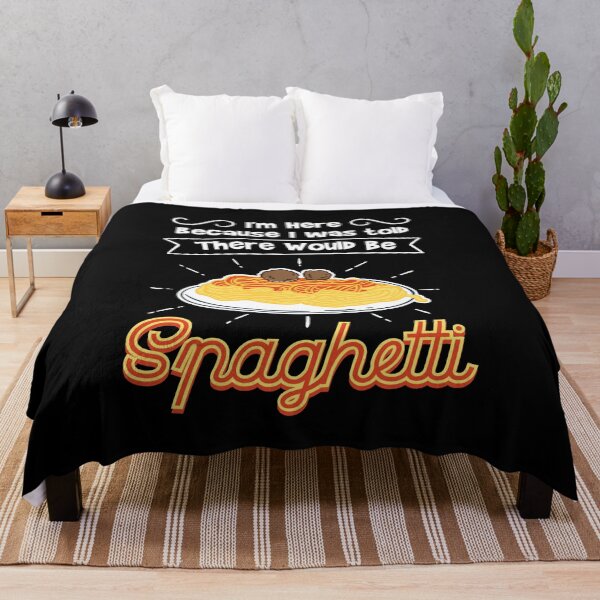 Item preview, I'm Here Because I Was Told There Would be Spaghetti designed and sold by Betsytiptoe.