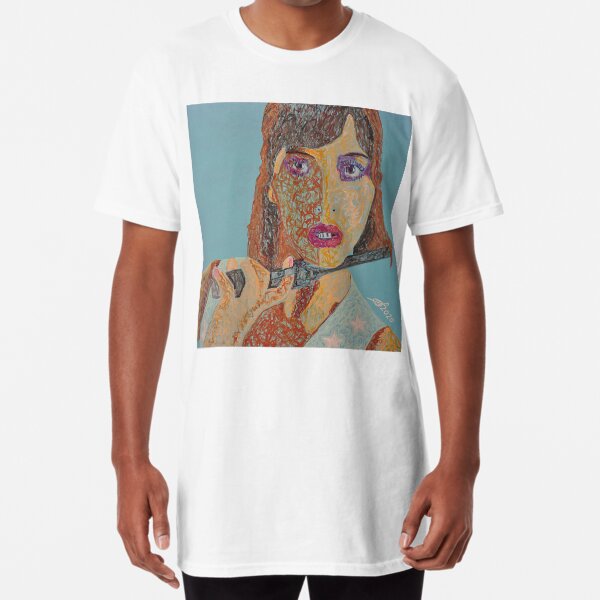 Aldous Harding original painting Long T-Shirt