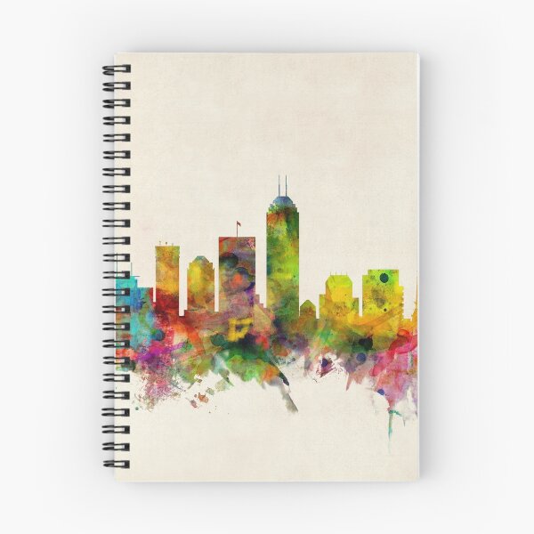 Item preview, Indianapolis Indiana Skyline designed and sold by ArtPrints.