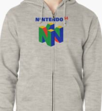 Nintendo 64 Zipped Hoodie
