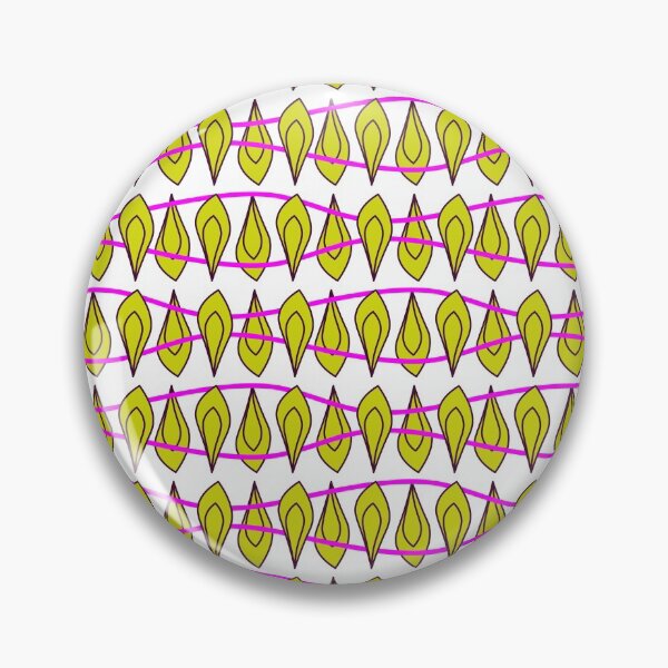 Item preview, Impresión de moda Wild Seashore, abstracto digital de mediana escala, lima con rosa sobre blanco designed and sold by Susan Marie Williams.