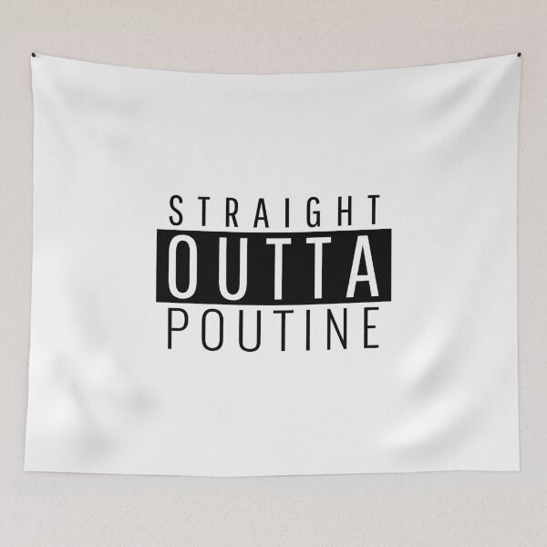 Item preview, STRAIGHT OUTTA POUTINE designed and sold by sillyaprons.