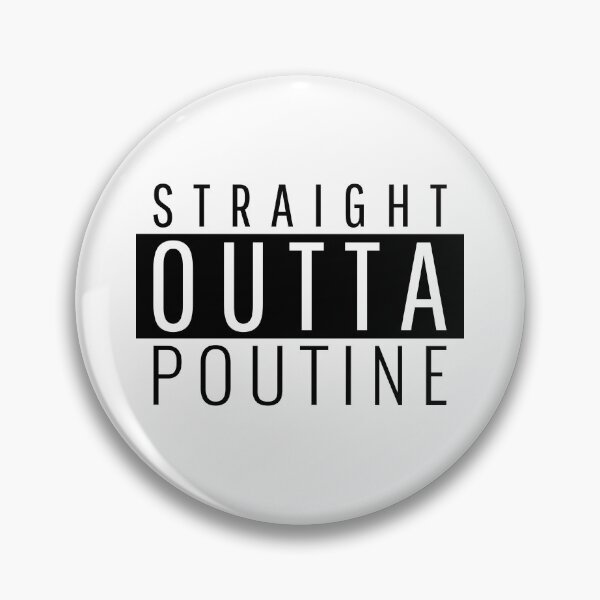 Item preview, STRAIGHT OUTTA POUTINE designed and sold by sillyaprons.