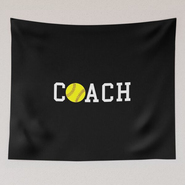 Item preview, Coach Fast-pitch Softball Gift Idea print designed and sold by nikkidawn74.