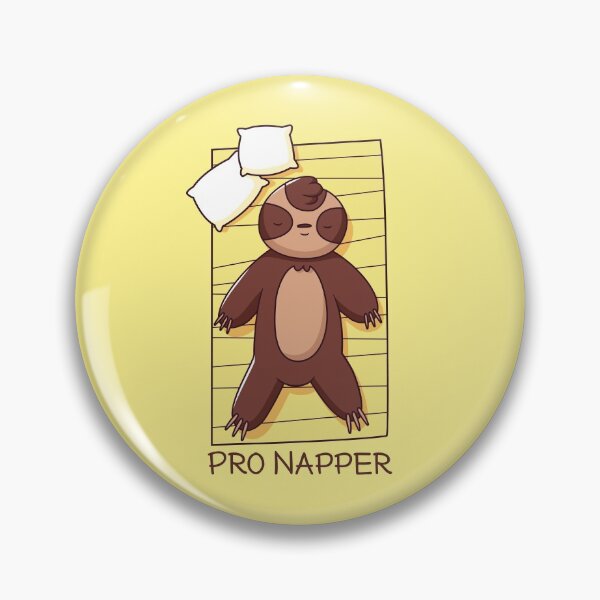 Item preview, Cute Sloth the Pro Napper designed and sold by cutenfunny.