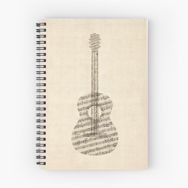 Item preview, Guitarra Acústica Old Sheet Music designed and sold by ArtPrints.