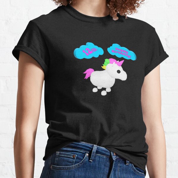 Camisetas Adopt Me Redbubble - camisa de unicornio roblox