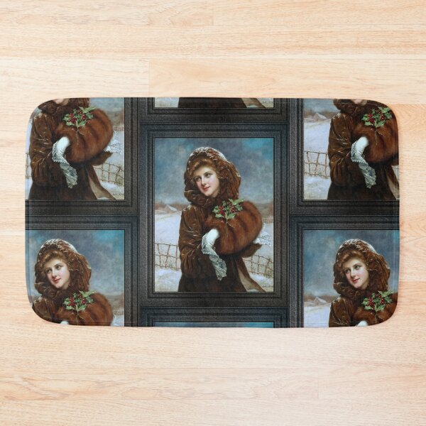 Item preview, A Winter Beauty by Francois Martin-Kavel Art Nouveau Old Masters Vintage Art Reproduction designed and sold by Xzendor7 Digital Art Creations.