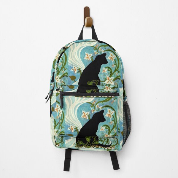 Item preview, Black Cat in Window - Jasmine on my Mind designed and sold by JanineRileyArt.