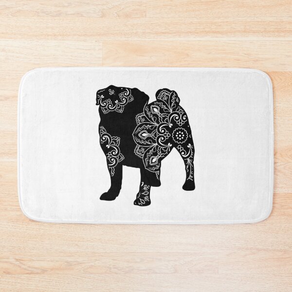 Item preview, Pug Mandala designed and sold by DesignsofWhimsy.