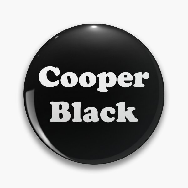 Item preview, Cooper Black designed and sold by snwball.