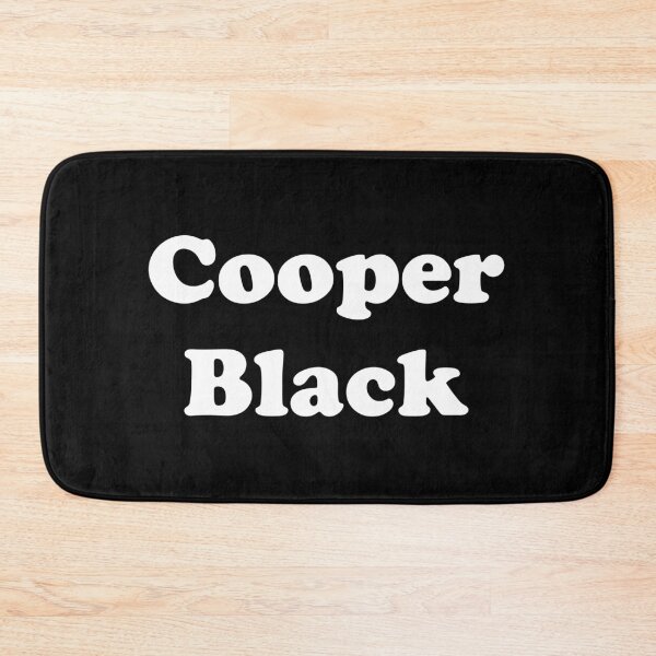 Item preview, Cooper Black designed and sold by snwball.