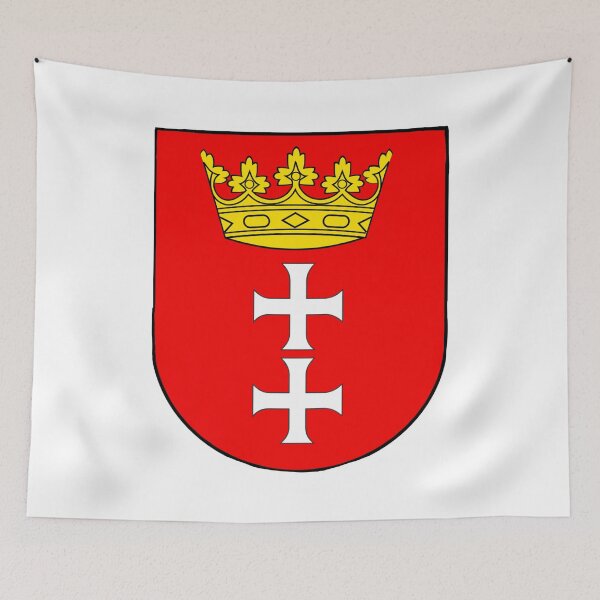 Item preview, Gdańsk - Gdansk - Danzig Coat of Arms - Polish Heraldry designed and sold by Qrhoo.