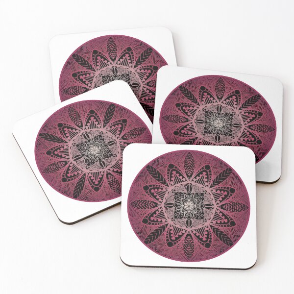 Item preview, Mandala rosa ombre designed and sold by shannon perkins.