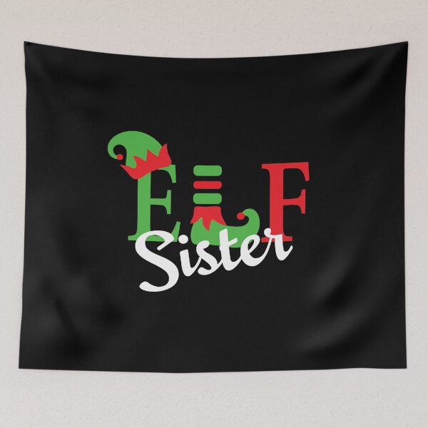 Item preview, Sister Elf Matching Family Christmas Pajama designed and sold by amethystdesign.