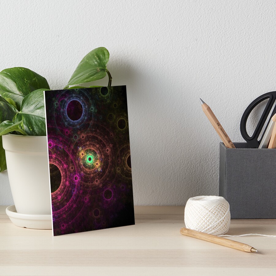Item preview, Art Board Print designed and sold by Get2Fract.