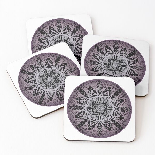 Item preview, Mandala lavanda ombre designed and sold by shannon perkins.