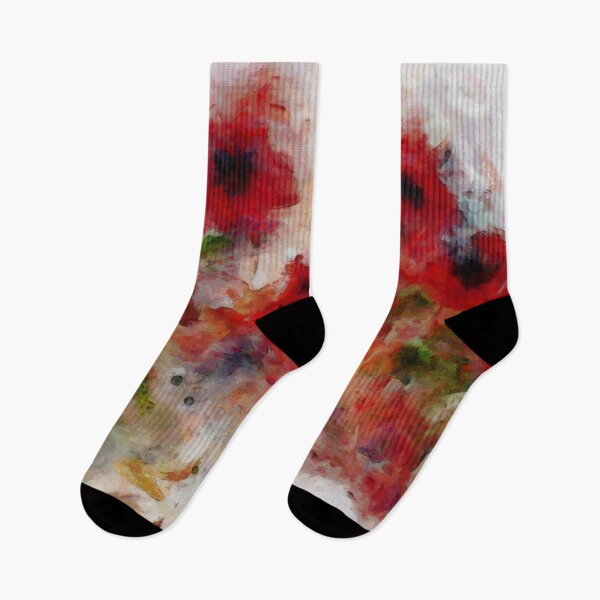 Item preview, Poppy Flowers Abstract  designed and sold by Claire Bull.