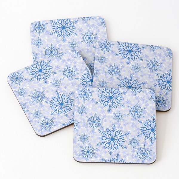 Item preview, Elegant Winter Snowflakes designed and sold by Lyraluxe.